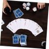 BESTonZON 1set Travel Mahjong Card Portable Mahjong Playthings Design for Parties and view 4