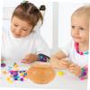 ERINGOGO 2pcs Go Game Storage Container Resin Go Chess Bowl Holder Drop Design for Organized Game for Students Boy Girl Khaki view 4