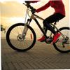 VICASKY 6sheets Bike Frame Stickers Carbon Pattern Black Rub Film for Frame Easy to view 4