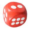 BESTonZON 1pc Giant Foams Dice Orange Jumbo Game Props for Parties Fun Activities and Educational Use Versatile Huge Dice for Lottery Games and Events view 1