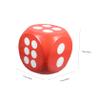 BESTonZON 1pc Giant Foams Dice Orange Jumbo Game Props for Parties Fun Activities and Educational Use Versatile Huge Dice for Lottery Games and Events view 2