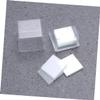 ABOOFAN 100pcs Square Cover Glass Uncoated Microscope Slide Coverslips for Lab Use view 2