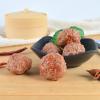 6-Pack Lifelike Fake Beef Meatballs - Realistic Artificial Food Props for Food Photography, Kitchen Decor & Supermarket Display view 3