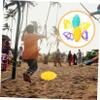 Abaodam 2pcs Hand-Pulled for Boys and Girls Toy for Cooperative Play Develops Coordination and Teamwork Skills Lightweight and Safe Design Yellow and Green view 2
