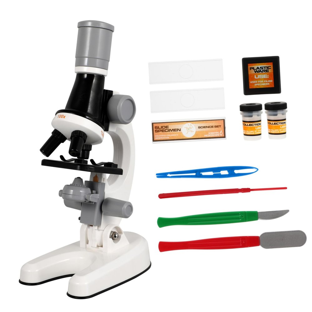 Abaodam 1 Set Multi Function Microscope for Angle Educational Observing Tool for and Plants Stem Learning Experiment Kit for Early Education