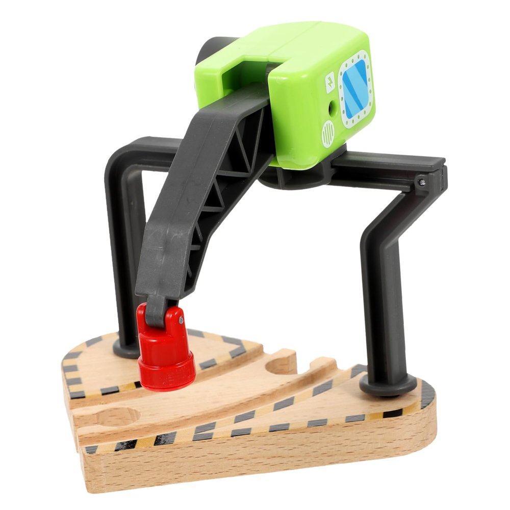 Abaodam Train Toy Crane for Boys and Girls Pretend Crane Model Construction Toys Boys and Girls