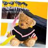 Gatuida Graduation Plush Bear Costume Set with Cap Scroll and Shawl Keepsake for Celebrating Academic Achievements and view 4