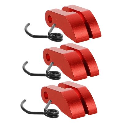 Hemobllo Metal Engine Clutch Shoes Springs Kit 3 Sets for 1/8 Rc Model Car Upgrade