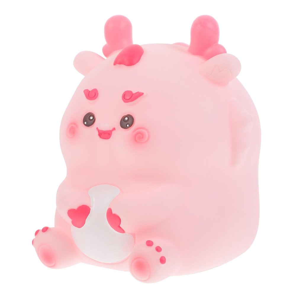 Abaodam Boys Boys and Girls Coin Bank Dragon-Shaped Vinyl Piggy Bank Creative Money Box for Savings