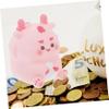 Abaodam Boys Boys and Girls Coin Bank Dragon-Shaped Vinyl Piggy Bank Creative Money Box for Savings view 3