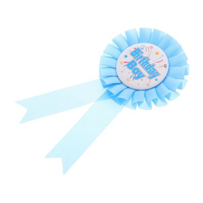 Totority Happy Birthday Award Pin Unique Tinplate Rosette Button Badge for Birthday Parties and Celebrations Lightweight Decoration for Boys and Girls and Adults