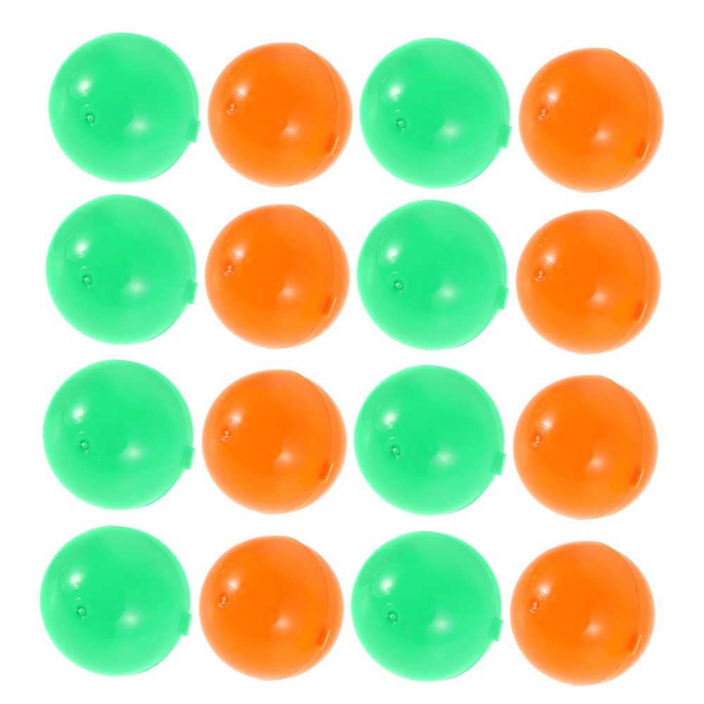 Cabilock 25pcs Balls for Raffle Games Fillable Hollow Plastic Balls for Party Activities Lightweight Portable Vibrant Colors