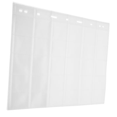 GANAZONO 10 Sheets Stamps Collecting Pages Stamp Albums Coin Case paper Collection Album Currency Album Folder Loose-leaf Book Stamp Storage Albums Binder Trading First Holders