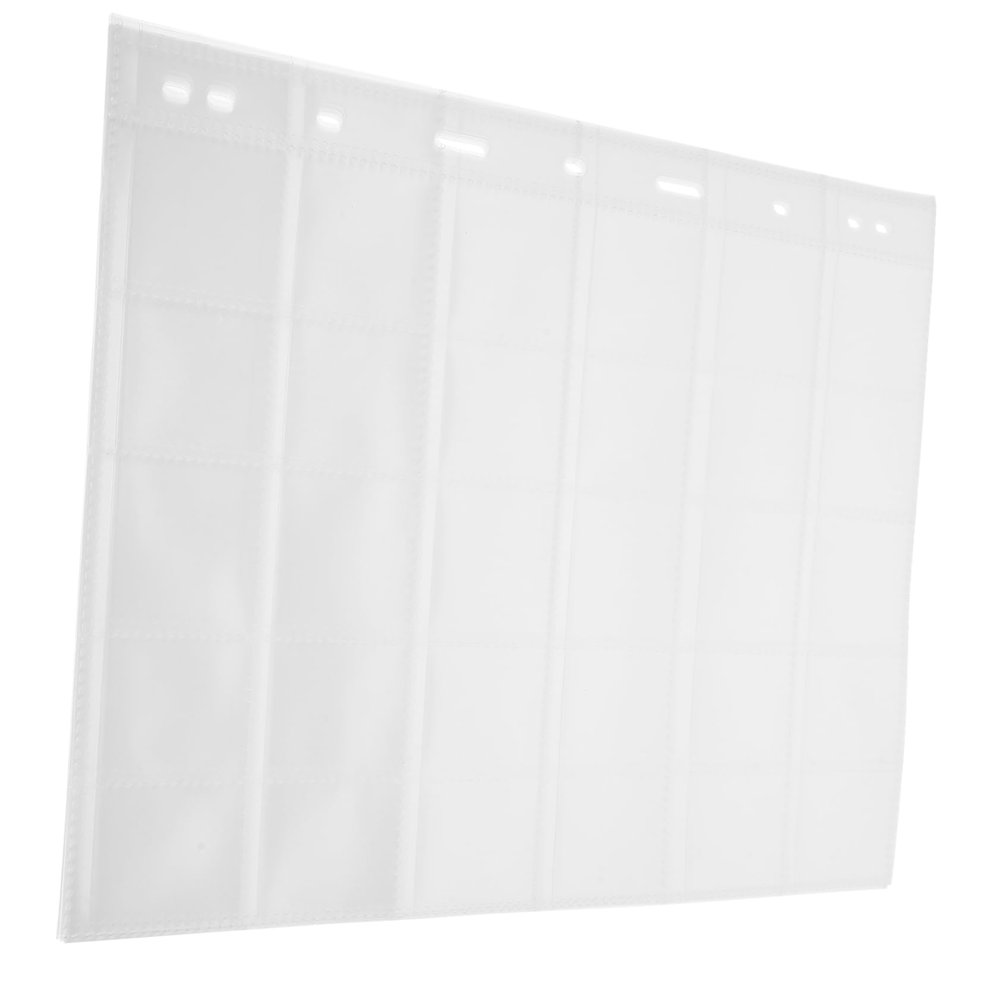 GANAZONO 10 Sheets Stamps Collecting Pages Stamp Albums Coin Case paper Collection Album Currency Album Folder Loose-leaf Book Stamp Storage Albums Binder Trading First Holders
