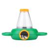 Educational Viewer Viewer 4X Magnification Two Way Viewer for Kids Children Nature Exploration ABS Plastic Green view 3