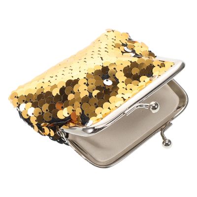 UPKOCH Mini Reversible Sequin Wallets for Dolls Colorful Glittery Purses Handbags for Party Favors and Boys and Girls Compact and Fun Accessories