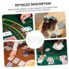 BESTonZON 2pcs Transparent Poker Chip Storage Box Game Chip Organizer Buckle Design Compact Four-grid Case for Easy Carrying and Storage view 4