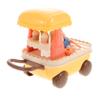 DECHOUS 1set Ice Cream Stand Playset for Boys and Girls Miniature Dessert Cart Toy Interactive Safe Materials Compact Design for Dollhouse Accessories view 1
