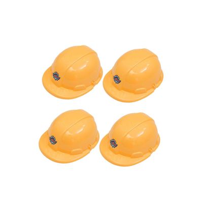 BESPORTBLE 4pcs Boys and Girls Simulation Safety Helmet Construction Toys Hard Hats for Boys Play Construction Hat