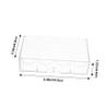 BESTonZON 3pcs Professional Poker Chip Case Multi-grid Storage Box for Chips Portable Organizer view 2