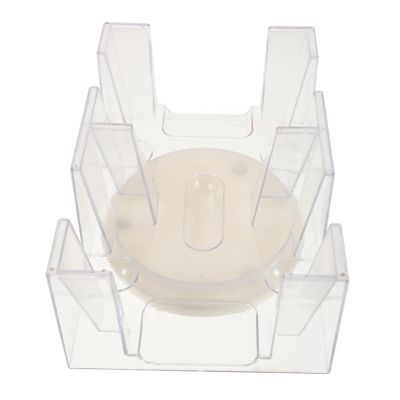 BESTonZON 1pc Revolving Playing Card Holder Rotation Design for Card Games Accommodates Decks of