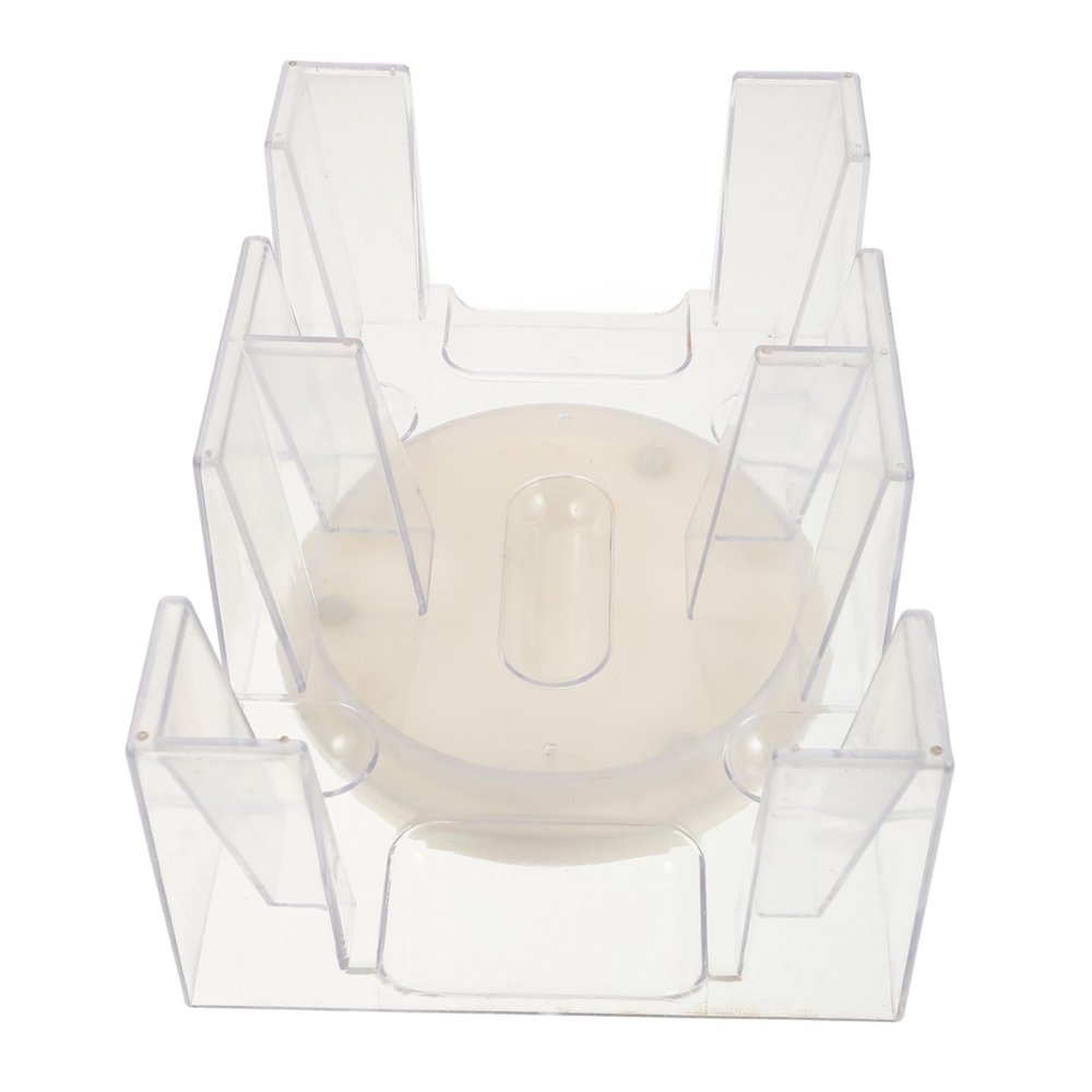 BESTonZON 1pc Revolving Playing Card Holder Rotation Design for Card Games Accommodates Decks of