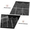 BESTonZON Wear-resistant Poker Chip Storage Case Multi-function Poker Chip Holder Portable Box Belt Storage for view 3