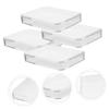 Angoily 4pcs Storage Boxes Holder Capsules for Collectors Dust Cases for Commemorative for Exhibitions and Organization view 3