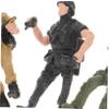DECHOUS Miniature Soldier Figurines Set 4pcs Realistic Wargaming Action Figures view 3
