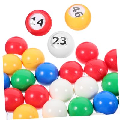 BESPORTBLE 50pcs Lottery for Raffles Drawings and Party Games Lightweight Bingo Number Printing for Events and Celebrations