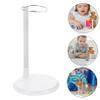 Alipis Doll Stand The Movie Doll s Figure Stand Displaying Support Racks Support Holders Simple Rack Storage Frame Plastic White view 3