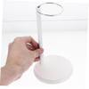 Alipis Doll Stand The Movie Doll s Figure Stand Displaying Support Racks Support Holders Simple Rack Storage Frame Plastic White view 4