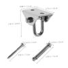 Abaodam 1set Heavy Duty Swing Hangers Set Rotating Stainless Steel Hooks for Hammock Chair Punching Bag and Swing Mounting Easy Installation and Versatile Support view 2