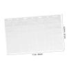 Angoily 10sheets Binder Inserts for Collectors Storage Pages Pockets Easy to Install for Currency Stamps Storage view 3