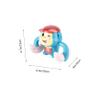 Kisangel 1pc Electric Tumbling Monkey Toy Stretchy Rolling Toy Inflatable Monkey Educational view 2