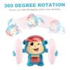 Kisangel 1pc Electric Tumbling Monkey Toy Stretchy Rolling Toy Inflatable Monkey Educational view 3
