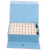 HONMEET 1set Mini Mahjong Game Portable Travel Mahjong Family Gatherings and Parties Compact and Lightweight Design Travel Game view 1