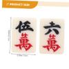 HONMEET 1set Mini Mahjong Game Portable Travel Mahjong Family Gatherings and Parties Compact and Lightweight Design Travel Game view 2
