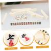 HONMEET 1set Mini Mahjong Game Portable Travel Mahjong Family Gatherings and Parties Compact and Lightweight Design Travel Game view 4