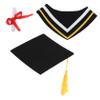 BESTYASH Graduation Bear Costume Set Gown Cap and Scroll Plush Doll Clothes for Bachelor and Doctoral Graduation Soft for Party Decoration view 1
