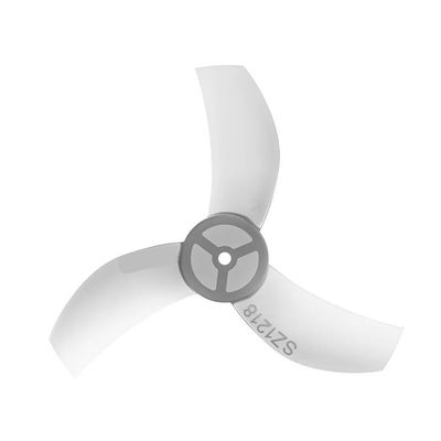 2Pairs Fit for Tinywhoop FPV Drone Accessories SZ1218 PC Propeller(2 Pairs Clear Grey)