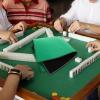 ULTECHNOVO Mahjong Mat for Table Handrubbed Game Playing Mats Non-Slip Square Table Cover for Poker view 4