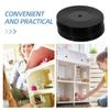 TOPPERFUN 12Pcs Dollhouse Miniature Records, 1.57in Mini Vinyl Record Tiny Music Room Furniture Model, Black Micro Landscape Cake Topper Decor view 3
