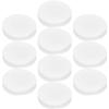Unomor 40Pcs White Plastic Piggy Bank Bottom Plugs Round Closure Stoppers Replacement Caps for Money Saving Boxes and Coin Banks view 1