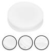 Unomor 40Pcs White Plastic Piggy Bank Bottom Plugs Round Closure Stoppers Replacement Caps for Money Saving Boxes and Coin Banks view 3