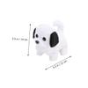 Gatuida 1pc Plush Electric Dog Toy Interactive Tail Wagging Boy Girl Plaything Cute Barking Sound for Desktop Decoration and Fun for Boys and Girls Ears Batteries Not Included view 2