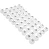 Garneck 50pcs Raffle Drawing Balls Numbered Raffle Game Balls for Bingo Seamless Plastic for Home Party view 1