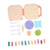JOINPAYA 1set Boy Girl Creative Mold Set Cartoon Play Hamburger and Noodle Maker Kit Tools for Imaginative Play and Color Recognition Fun Educational Activity for Boys and Girls