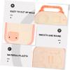 JOINPAYA 1set Boy Girl Creative Mold Set Cartoon Play Hamburger and Noodle Maker Kit Tools for Imaginative Play and Color Recognition Fun Educational Activity for Boys and Girls view 4