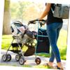 DECHOUS Stroller Organizer Caddy Stroller Travel Bag Mesh Bag Portable Storage view 4